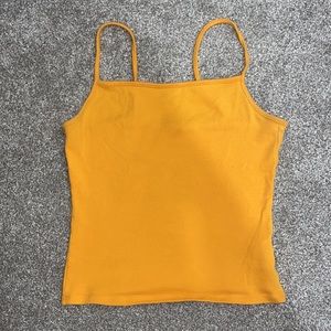 garage cropped tank top